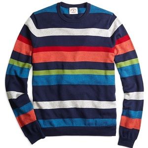 Brooks Brothers Colorful Striped Sweater